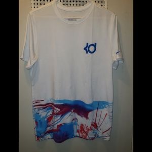 KD PAINT SPLATTER TEE NIKE MENS MEDIUM DRIFIT